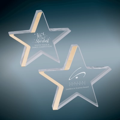 STAR GLD COLR EDG SMPL ST