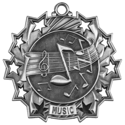 SLV MUSIC TEN STAR MEDAL