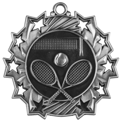 SLV TENNIS TEN STAR MEDAL