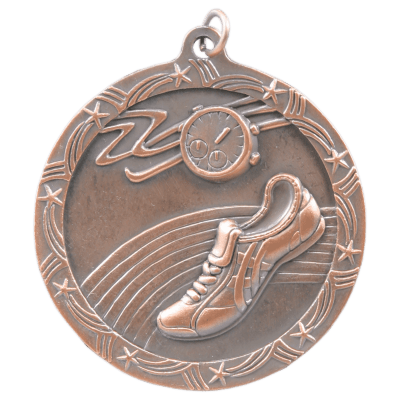 BRZ 2.5″ STAR TRACK MEDAL