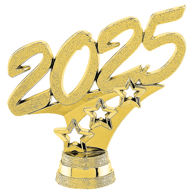 GLD2.25″ 2025 3 STAR TRIM