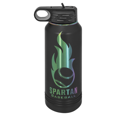 32 OZ BLK/PRISM WTR BTTL