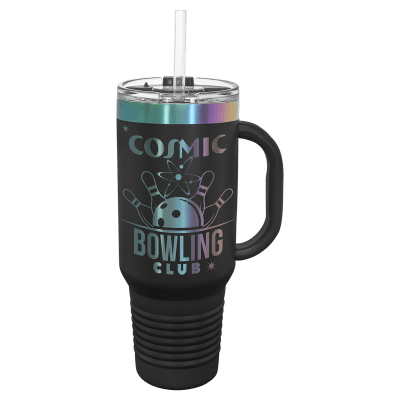 40 OZ BLK/PRISM W/HANDLE