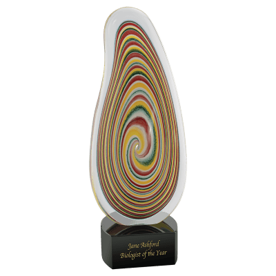 12.25″MLTI CLR FLAT SWIRL