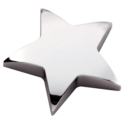 4X4 CHROME PLATED STAR
