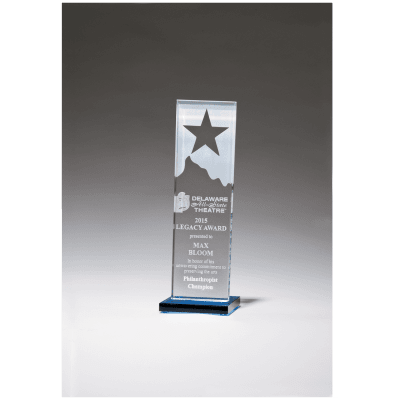 3.125X9.25ETCH STAR/MOUNT