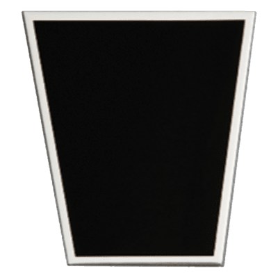 1.875X2.375SLV ALUM PLATE