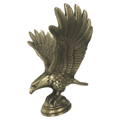 6.75″ANTQ BRNZ MTL EAGLE