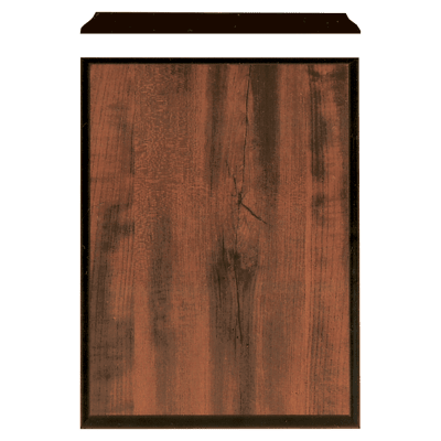 12X15 WALNUT W/BLK-S-EDGE