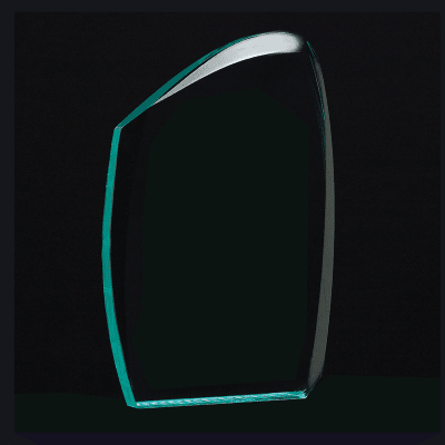 4.25X6.5″ JADE SLOPE ACRY