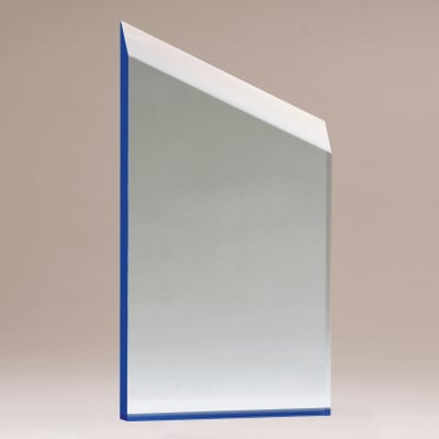 6″ BLU ACCNT ACRY UPRIGHT