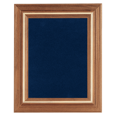 13X16 FRAME W/BLUE VELOUR