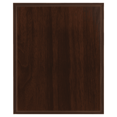 7X9 MAHOGANY FINISH PLQ