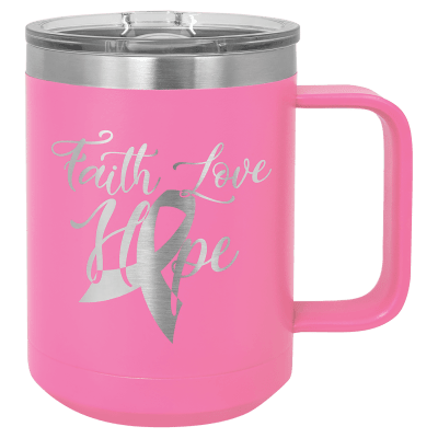 15 OZ PNK POLAR CAMEL MUG