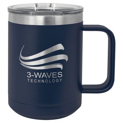 15 OZ NVY BLU PLR CML MUG