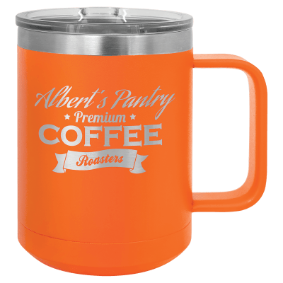 15 OZ ORANGE PLR CML MUG