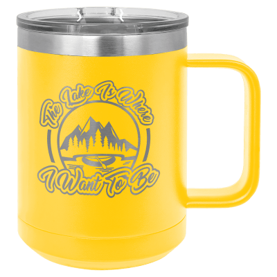 15 OZ YLLW POLR CAMEL MUG