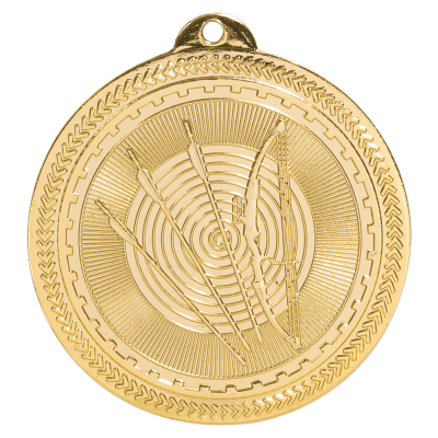 2″GLD ARCHRY BRIT LZR MDL