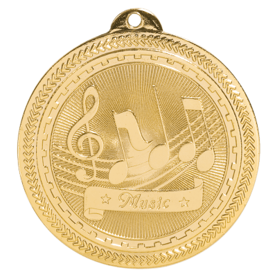 2″GLD MUSIC BRITE LZR MDL