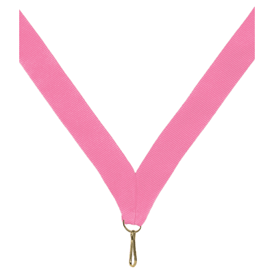 7/8X32 V SEWN PINK RIBBON