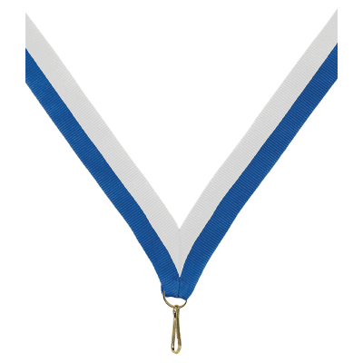 7/8X32 V SEWN BLU/WHT RIB