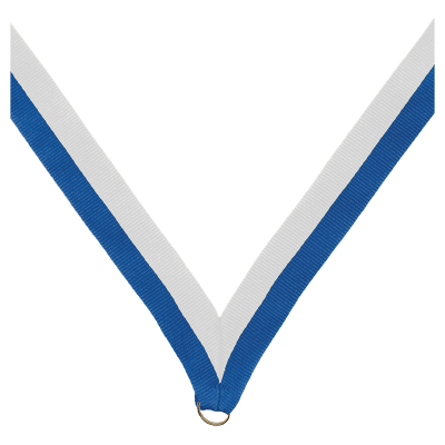7/8X32 V SEWN BLU/WHT RIB