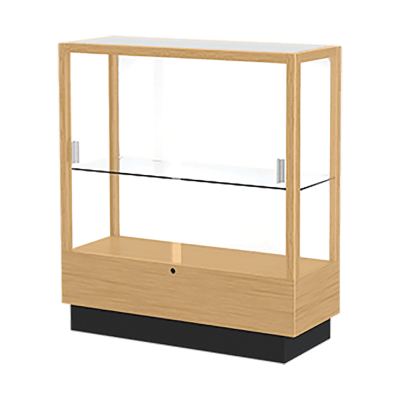 40X36X14″NTRL MAPLE HRDWD