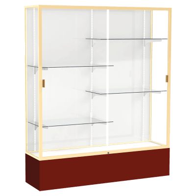 72X60X16″MAROON LMNT FNSH