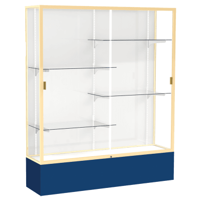 72X60X16″NAVY LMNT FINISH