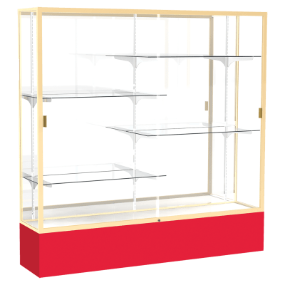 72X72X16″ RED LMNT FINISH
