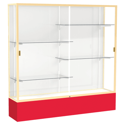 72X72X16″ RED LMNT FINISH