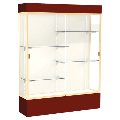 80X60X16″MAROON LMNT FNSH