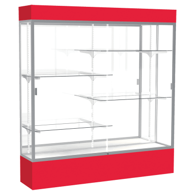 80X72X16″ RED LMNT FINISH