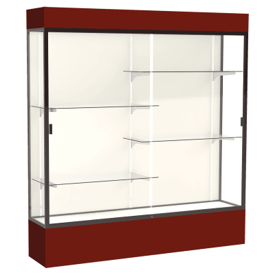 80X72X16″MAROON LMNT FNSH