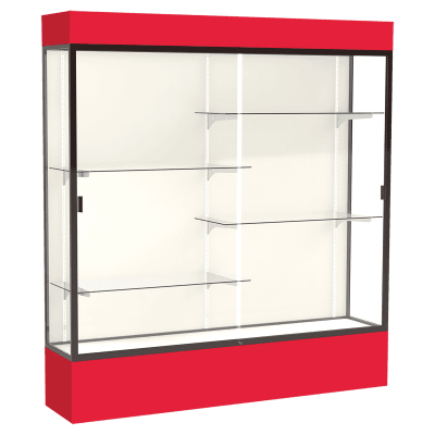 80X72X16″ RED LMNT FINISH