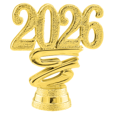 GLD 2″ 2026 RIBBON TRIM