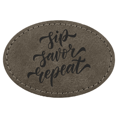 3X2 OVAL DRK GRAY PREMIER