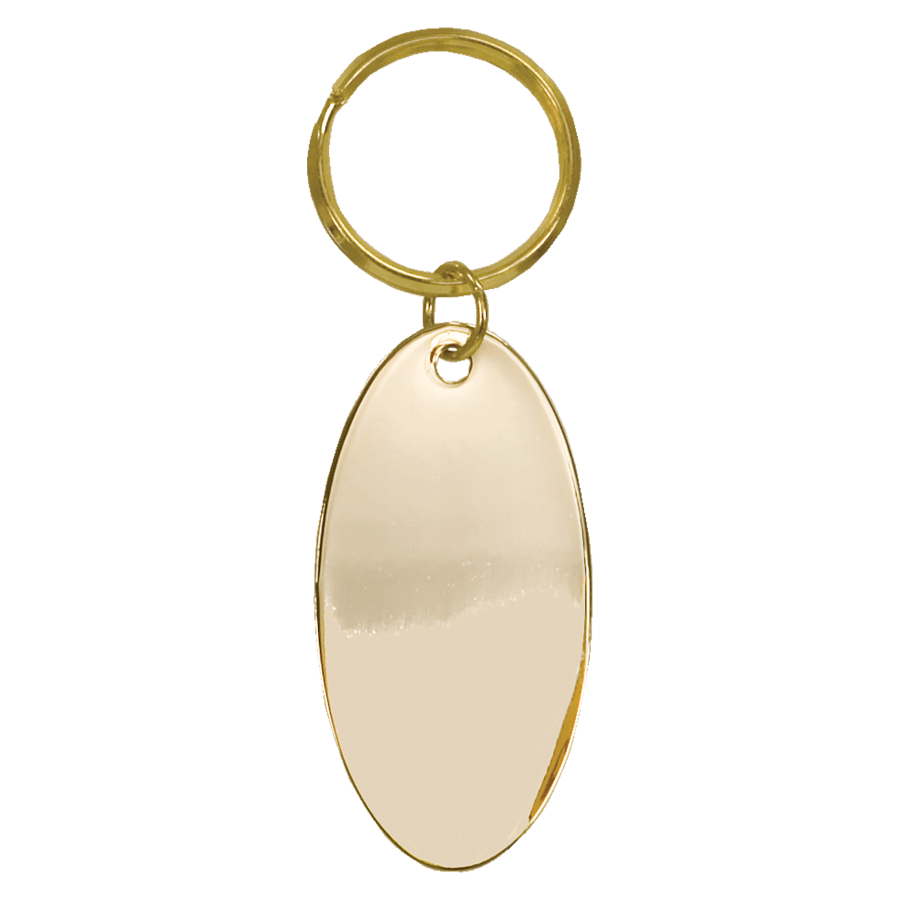 OVAL BRS KEY RING