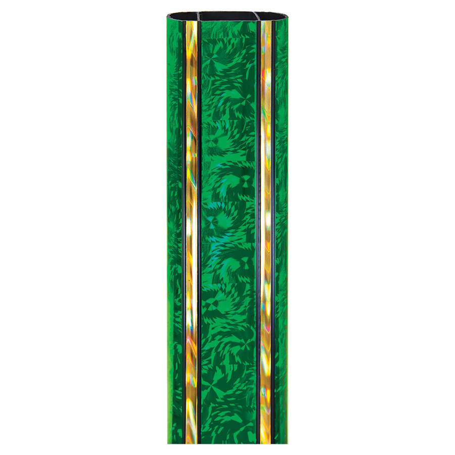 2X3 GRN/GLD BUZZ SAW-45″