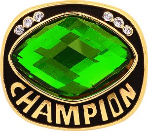 GLD CHMP TOP RNG INS-GRN