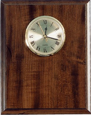 8X10 CHERRY FIN CLOCK PLQ