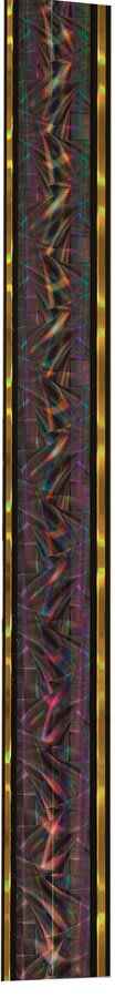 45″RND BLK/GOLD DAZZLE