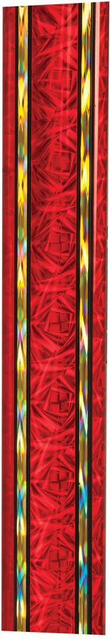 2X3 RED/GOLD DAZZLE-45″