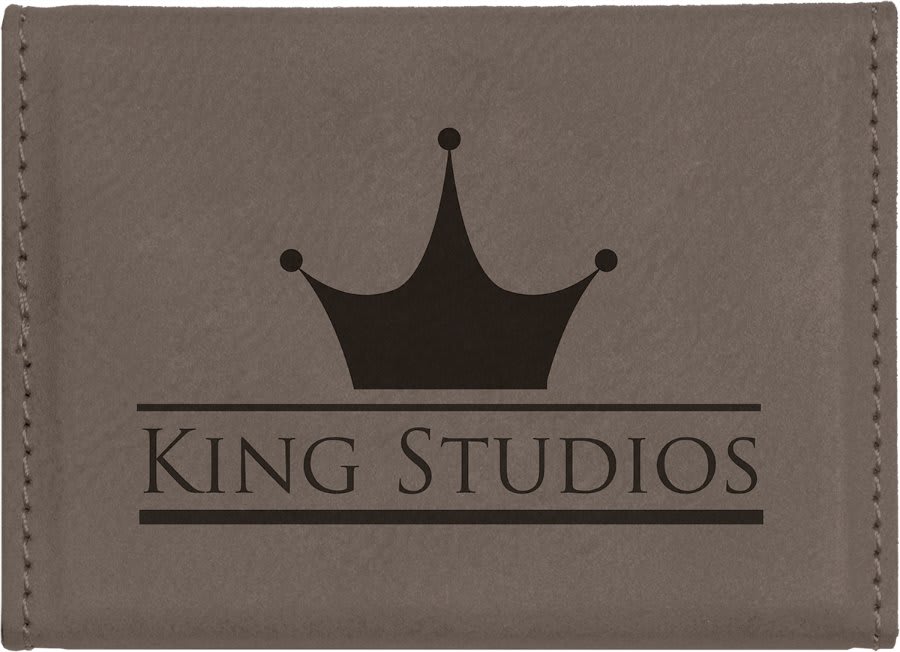 3.75X2.75″ GRAY CARD CASE