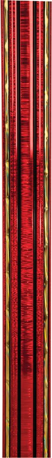 2X3 RED/GLD GLACIER-45″
