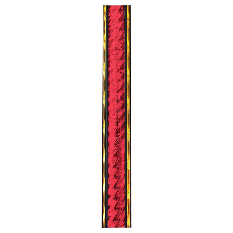 45″ RND RED/GLD GALAXY