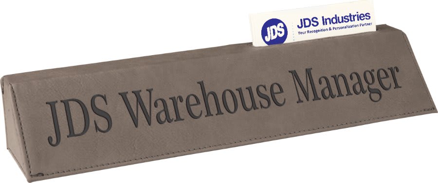 10.5″GRAY DSK WDG W/SLOT