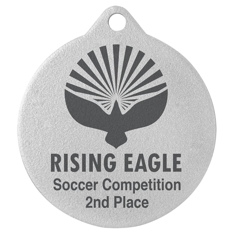 2.75″ SLV LASERABLE MEDAL