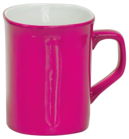 10 OZ PNK RND CRNR LZR MG