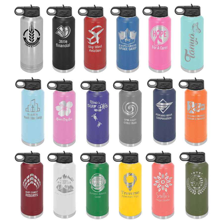 40 OZ WATER BOTTLE SET
